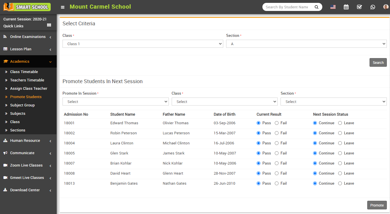 Promote student image