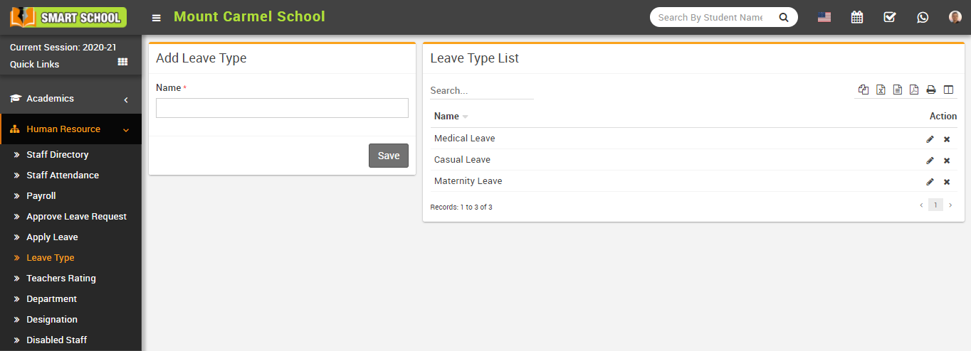 Add Leave type image